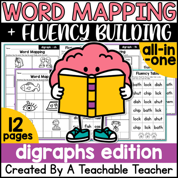 Word Mapping Digraph Words – A Teachable Teacher