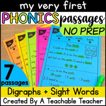 My Very First Phonics Passages- Digraphs