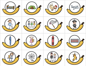 Middle Sound Monkeys - A Phonemic Awareness Game