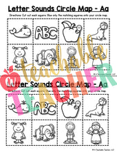 Letter Sounds Circle Maps - For Every Letter of the Alphabet