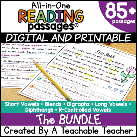 All-in-One Reading Passages- The BUNDLE