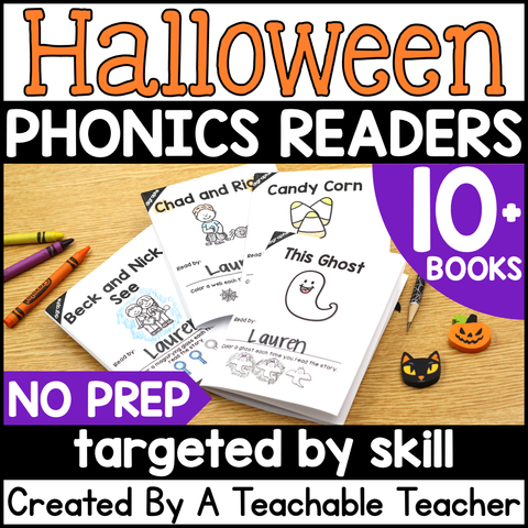 Halloween Decodable Readers