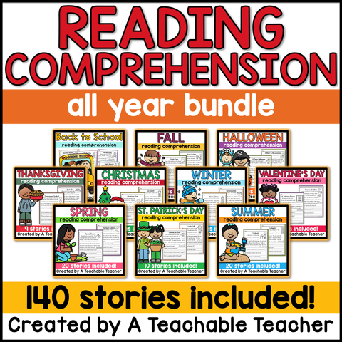 Reading Comprehension - The All Year BUNDLE