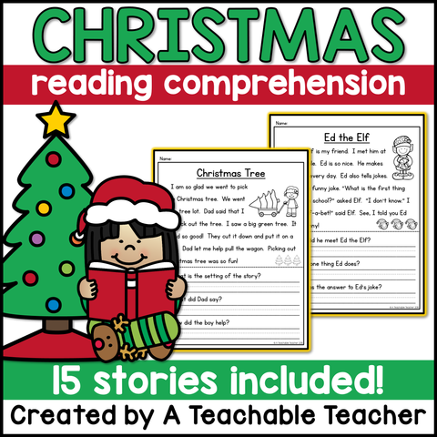 Christmas Reading Comprehension