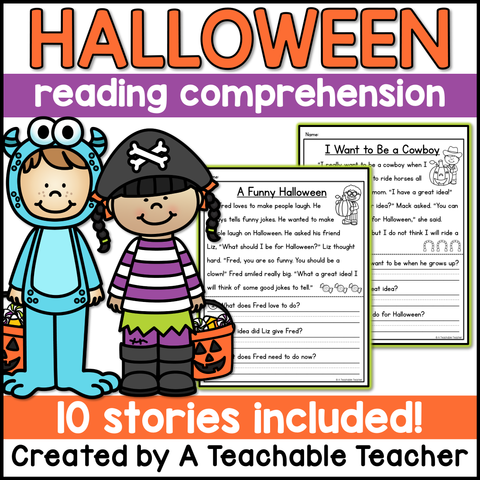 Halloween Reading Comprehension
