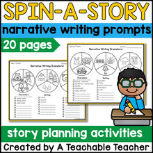 Spin-a-Story - Engaging Brainstorming and Narrative Writing