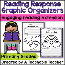 Reading Response Graphic Organizers for Primary Grades