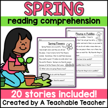 Spring Reading Comprehension