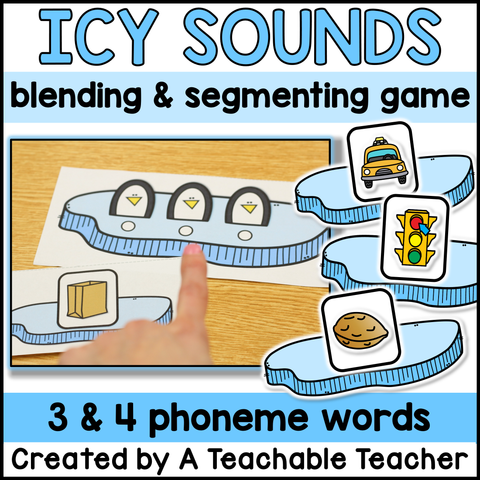 January/Winter Phonemic Awareness Activities: Segmenting & Blending Sounds