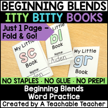 Itty Bitty Books - Beginning Blends Edition