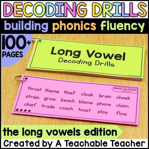 Decoding Drills- The Bundle – A Teachable Teacher