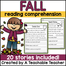 Fall Reading Comprehension