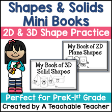 Shapes and Solids - Mini Books