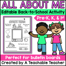 Editable All About Me
