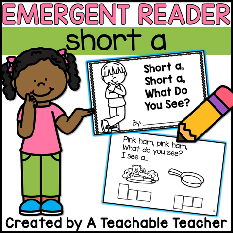 Short A Interactive Emergent Reader