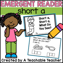 Short A Interactive Emergent Reader