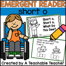 Short O Interactive Emergent Reader