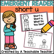 Short U Interactive Emergent Reader