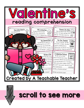 Valentine's Day Reading Comprehension