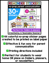 Reminder Stickers