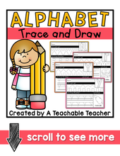 Alphabet Trace and Draw