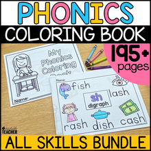 Phonics Coloring BUNDLE