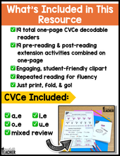 CVCe Decodable Readers