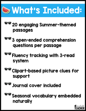 Summer Reading Comprehension