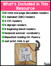Summer Review Decodable Readers