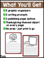 Thanksgiving Writing Activities