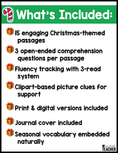 Christmas Reading Comprehension