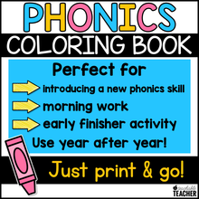 Phonics Coloring BUNDLE