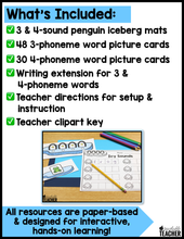 January/Winter Phonemic Awareness Activities: Segmenting & Blending Sounds