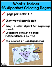 Alphabet Coloring Pages