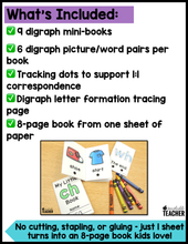 Itty Bitty Books - Digraphs Edition