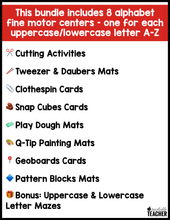 Fine Motor Alphabet Practice - The BUNDLE