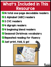 Christmas Decodable Readers
