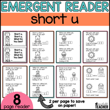 Short U Interactive Emergent Reader