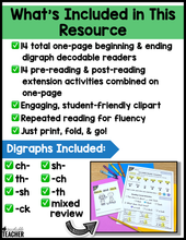 Digraphs Decodable Readers