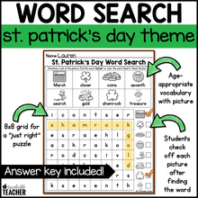 St. Patrick's Day Word Search