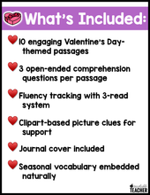 Valentine's Day Reading Comprehension