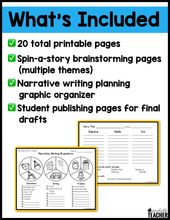 Spin-a-Story - Engaging Brainstorming and Narrative Writing