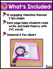 I Spy CVC Words - Valentine Edition