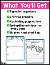 Oh So Spring Writing Activities - K-1