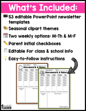 Editable Weekly Newsletter Template