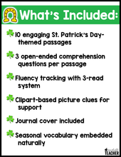 St. Patrick's Day Reading Comprehension