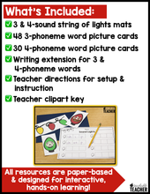 Christmas/December Phonemic Awareness Activities: Segmenting & Blending Sounds