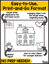 Alphabet Coloring Pages