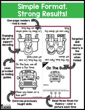 Back to School Decodable Readers