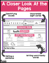 Kindergarten Independent Work - February